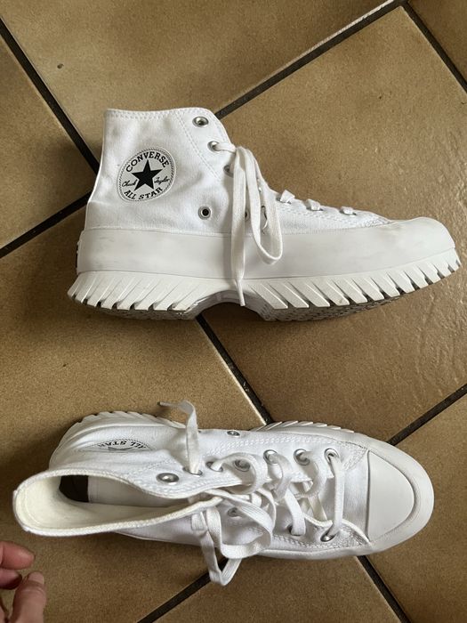 Tramki biale Converse rozmiar 38