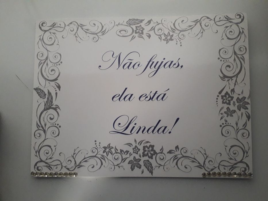 Almofada porta alianças