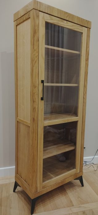 Witryna ||| Biblioteczka dębowa LOFT