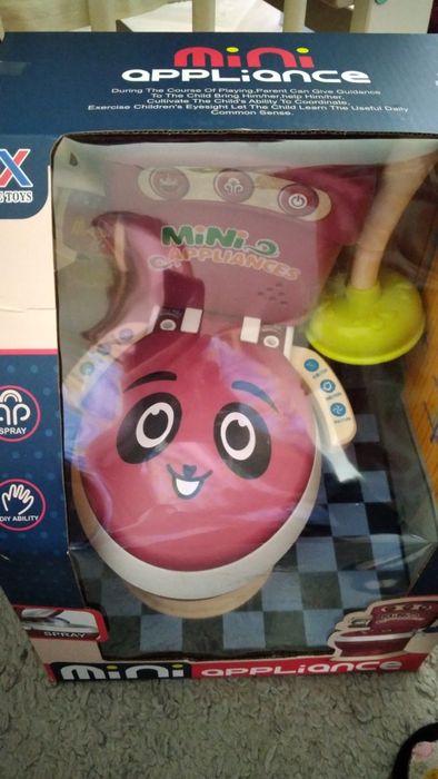 Аксесуар для куклы унитаз