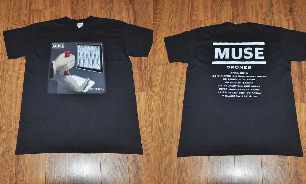 MUSE - Drones TOUR - koszulka rozm.XL RARE !!! Opener