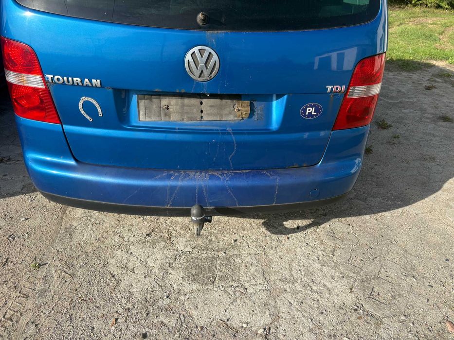 Klapa tył vw touran I