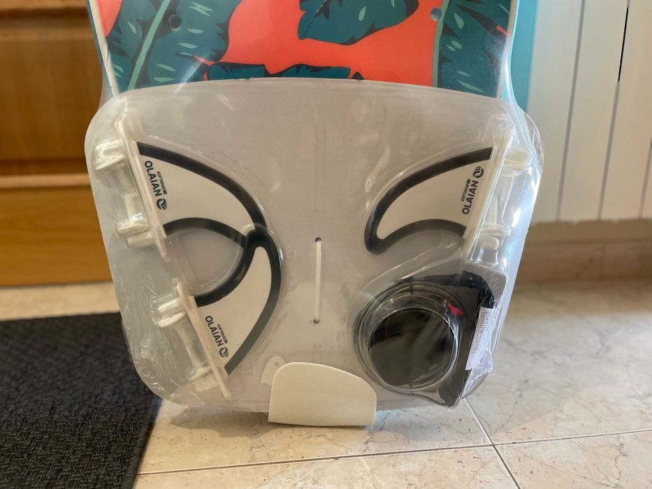 Prancha de Surf Espuma NOVA embalada 500 7'8" c/ 1 leash e 3 quilhas