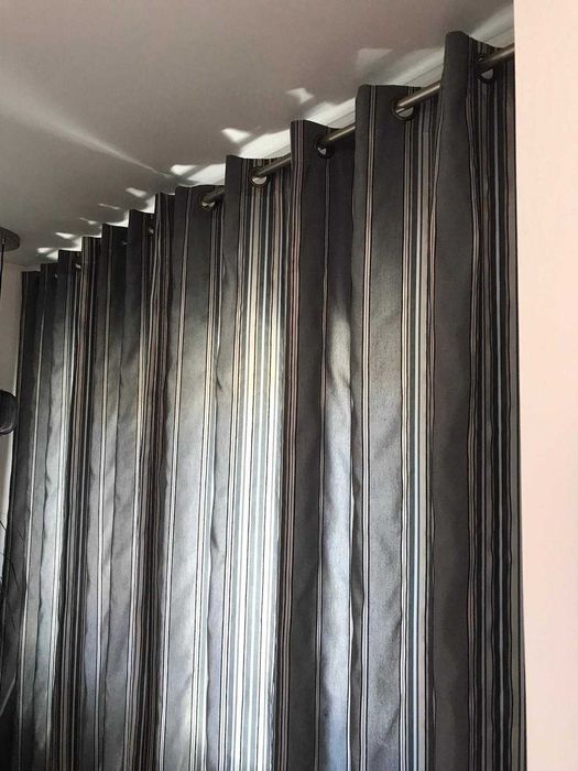 Cortinas / Cortinado luxo 4 partes com varão