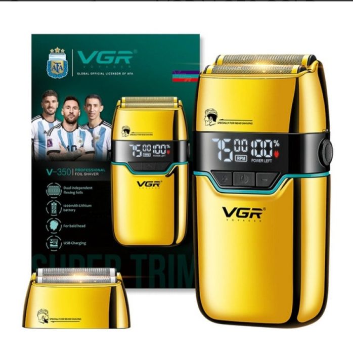 Електробритва vgr 350 шейвер для гладкого гоління бороди бритва