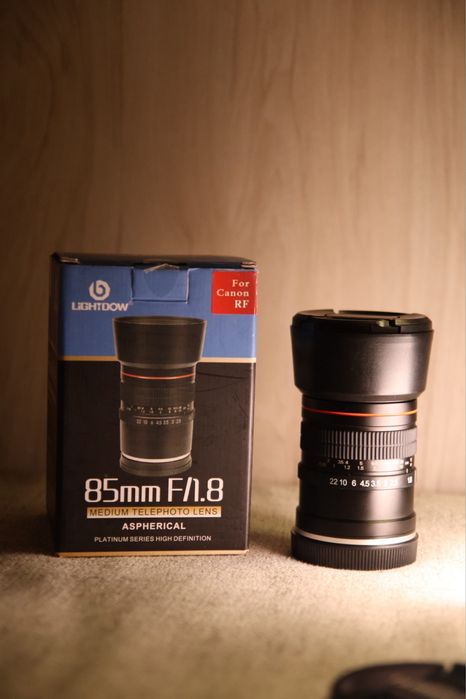 Lightdow 85mm 1.8 Canon RF