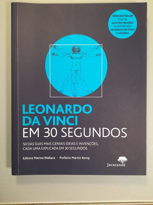 Leonardo Da Vinci em 30 segundos -nunca lido- como acabado de comprar