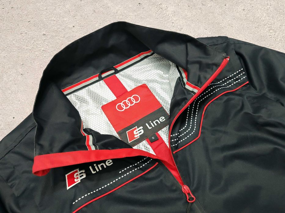S/M | AUDI S-Line Kurtka bezrękawnik 2w1 męska