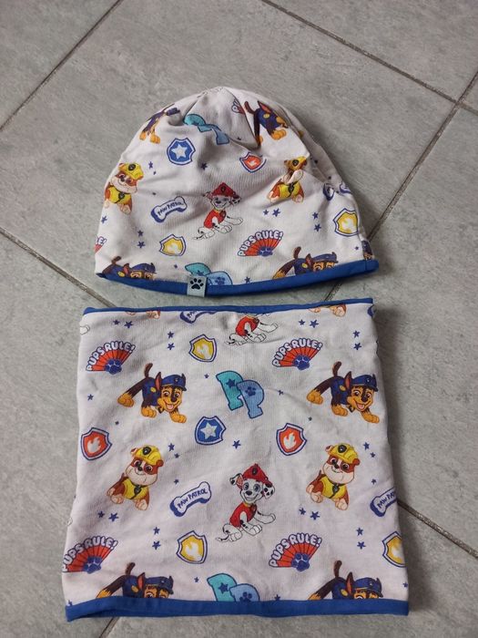 Czapka  i komin dla chlopca