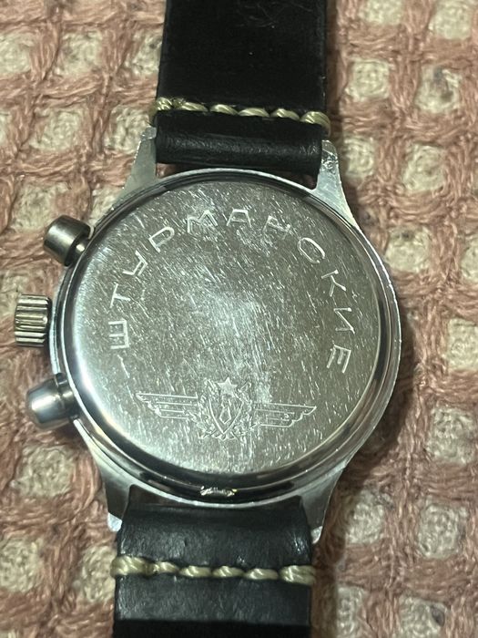 POLJOT _CHRONOGRAF_ 3133_Vintage 90'e Zegarek Mechaniczny Meski