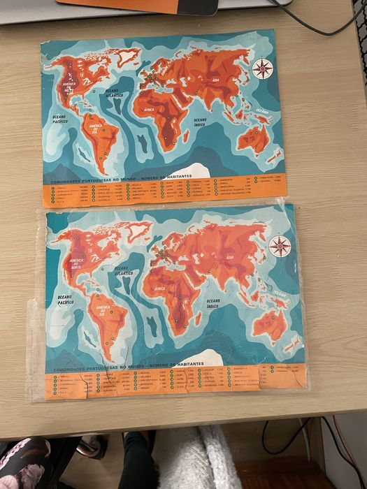 Jogo tipo puzzle papel ano 1977