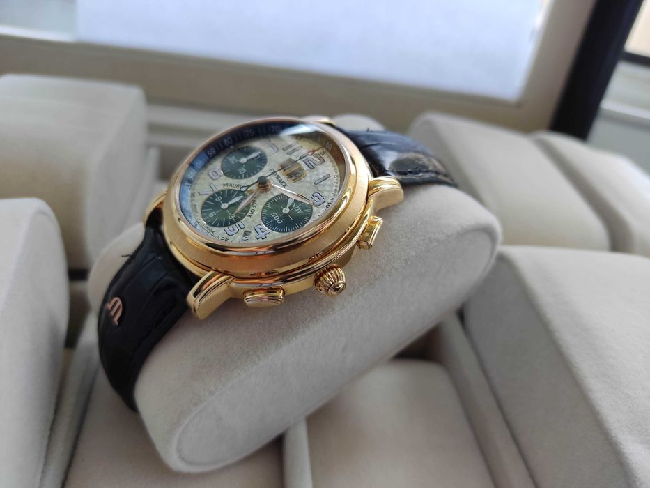 Maurice Lacroix Masterpiece Flyback gold 18K złoty Limited Edition 200