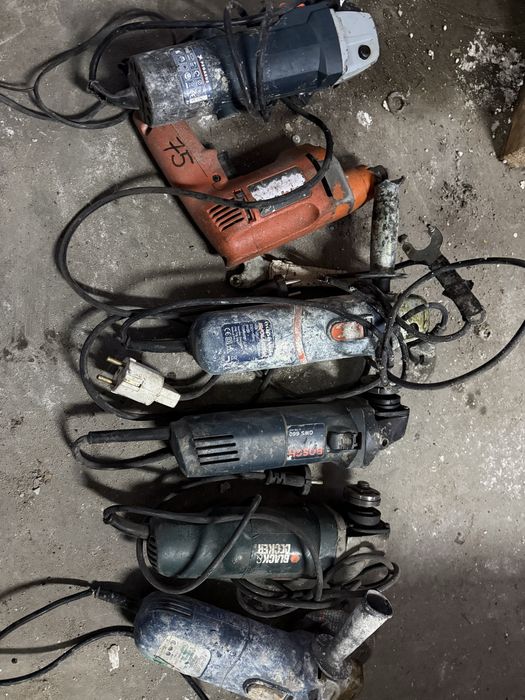 Pompa ogoroda uszkodozna wraz z szlifiersmki kontowymi