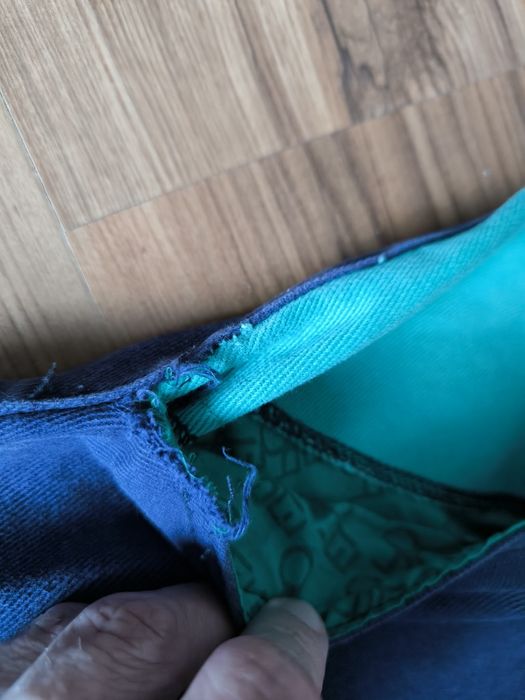 Elpolako spodnie męskie M granatowe denim