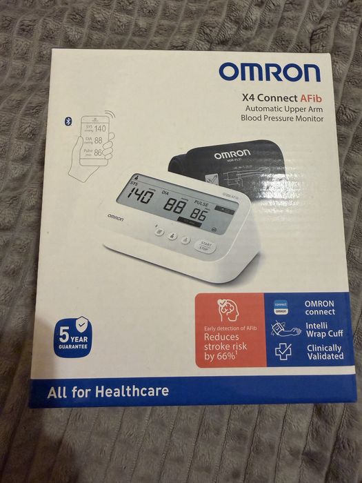 Ciśnieniomierz OMRON X4 Connect AFib