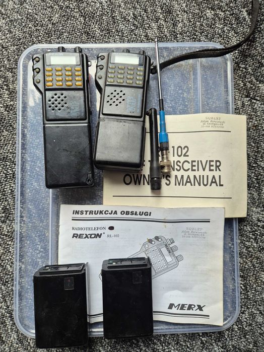 Radiotelefony Rexon RL-102