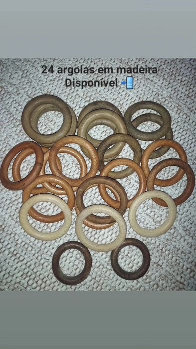 Argolas de madeira