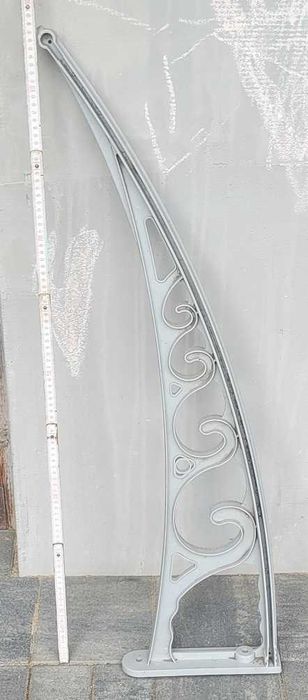 Stelaż, wspornik daszka polipropylenowego, wzmocniony włóknem szklanym