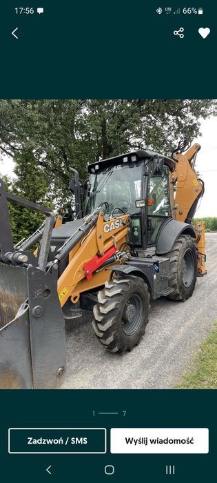 Usługi koparko ładowarką