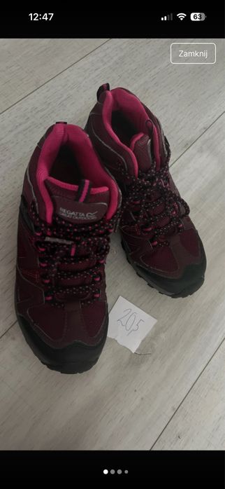 Regatta Rozmiar 32 tapery buty