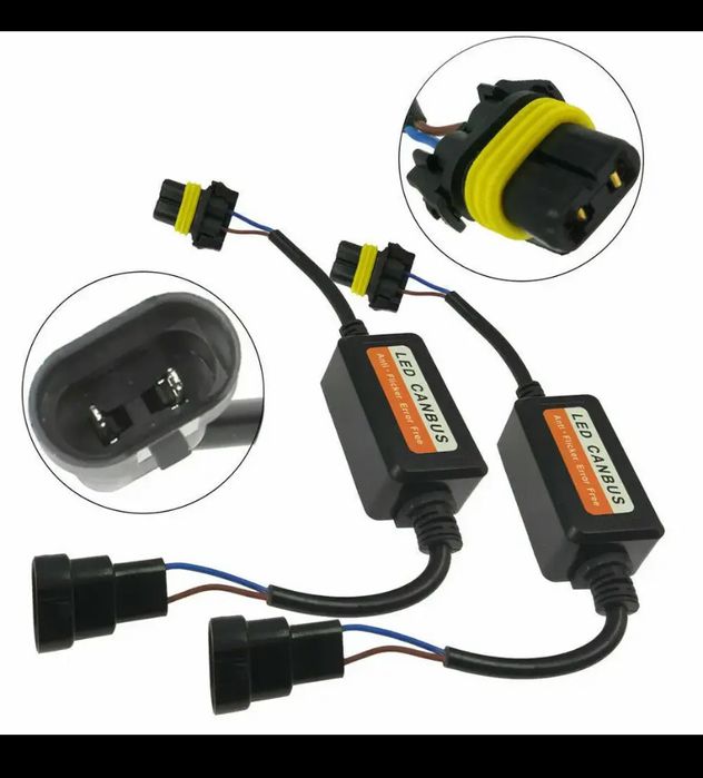 Знижка! LED лампи 6000k H1, H3, H4, H7, H8, H11, HB3, HB4, H27, T10!