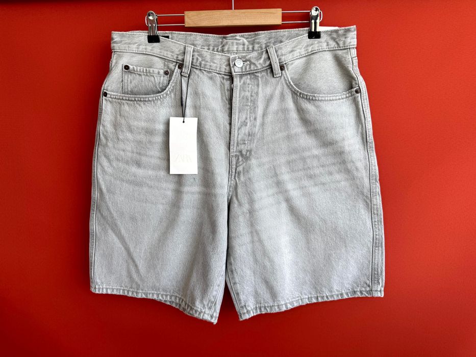 ZARA Оригінал чоловічі джинсові шорти розмір 34