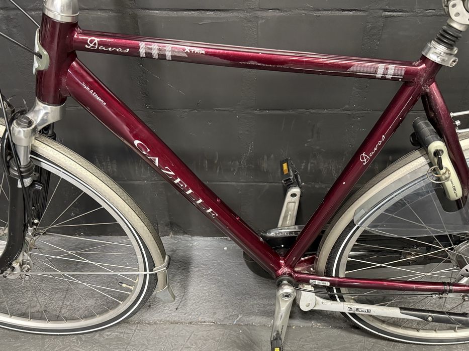 Rower miejski Gazelle Davos X-Tra Męski Nexus 8 57 cm Urban Bikes