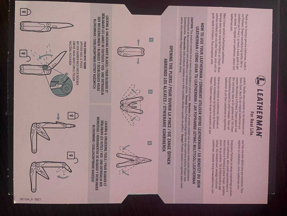Мультитул Leatherman WAVE PLUS