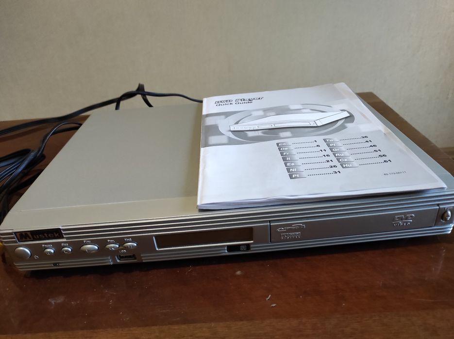 DvD видео плеер Mrazek 4Qulck Guide