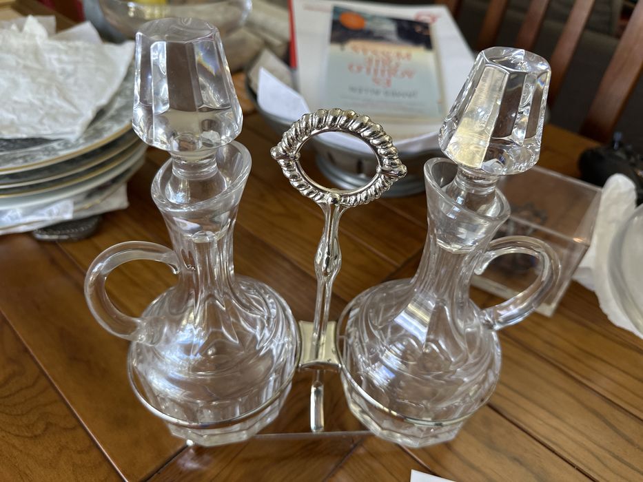 Galheteiro de cristal