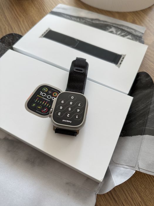 Apple Watch Ultra 2 Naturalny Tytan Bateria 99%