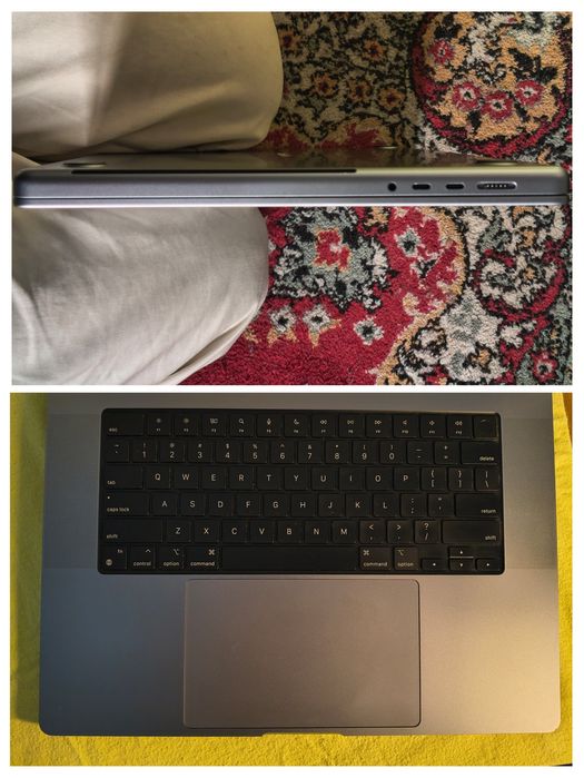 Macbook Pro, M1 Pro, 16", 32 RAM, 512 Gb SSD