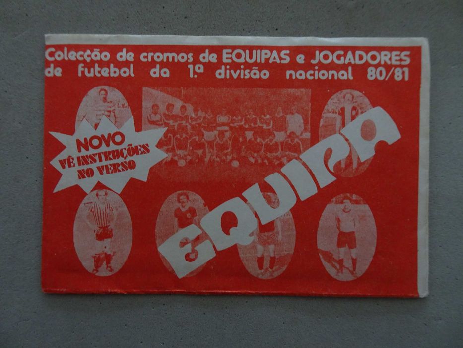 Closed Chromo Album: Football Team 80/81 National First Division Sorcácius