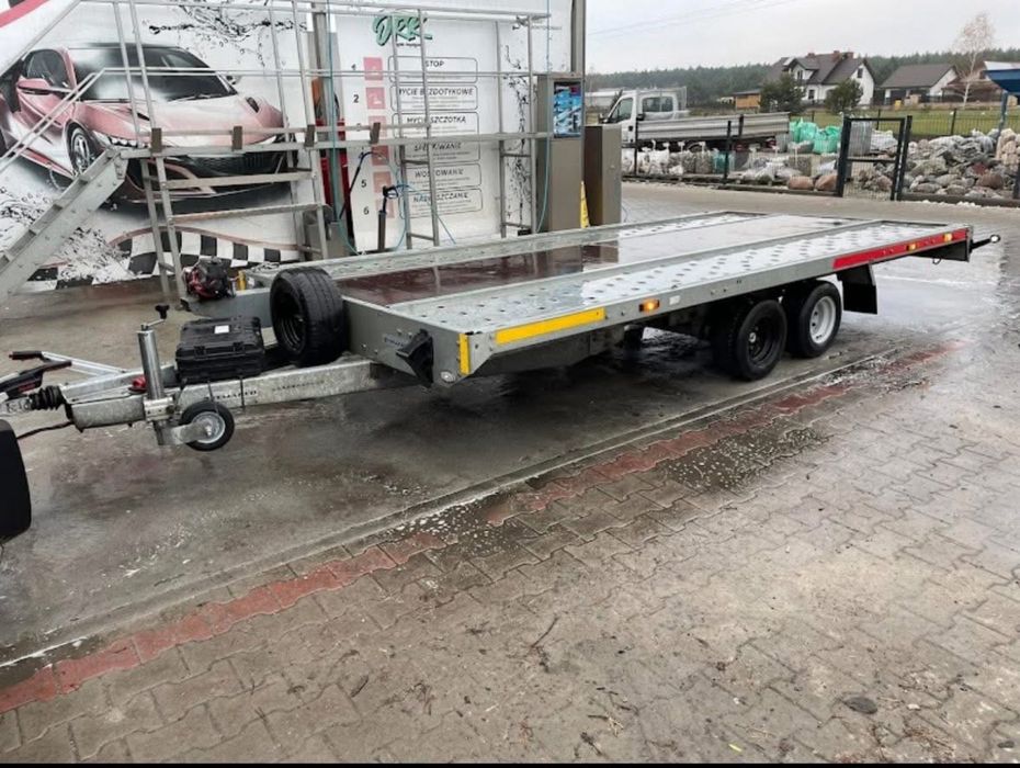 Laweta 4.5m platforma zabudowana 2700kg dmc wynajem