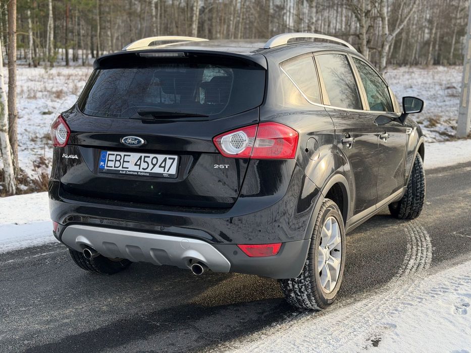 Ford Kuga 2.5T Turbo benzyna 200KM 4x4 manual bezwypadkowy oryginalny przebieg