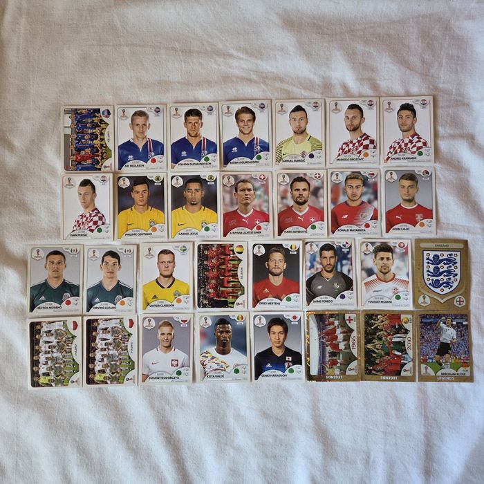Mundial 2018 Rússia cromos