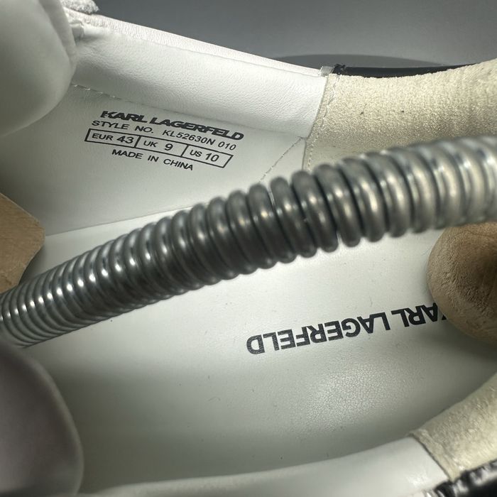 Новые мужские кроссовки Karl Lagerfeld Kapri Kushion р.43(28см)кожаные