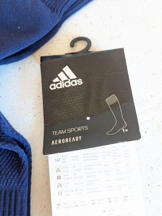 Piłkarskie skarpety Adidas Aeroready 43-45