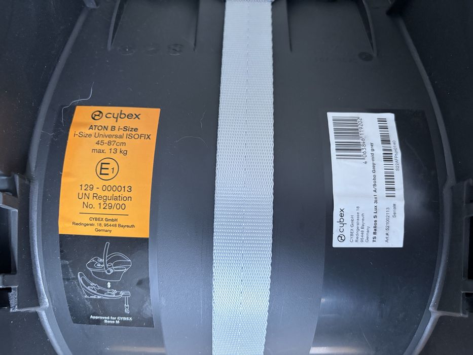 Nosidełko cybex aton m