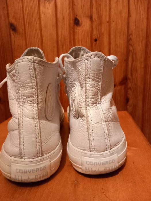 Skórzane trampki Converse rozm 39