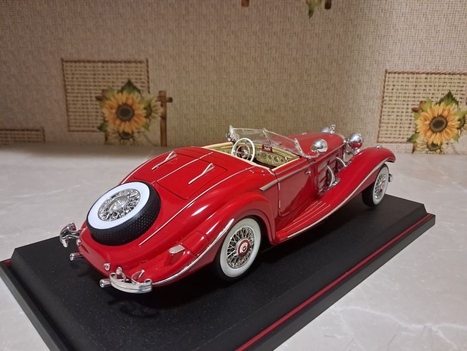 Масштабная модель 1/18  Mercedes Benz 500k Typ Specialroadster Maisto