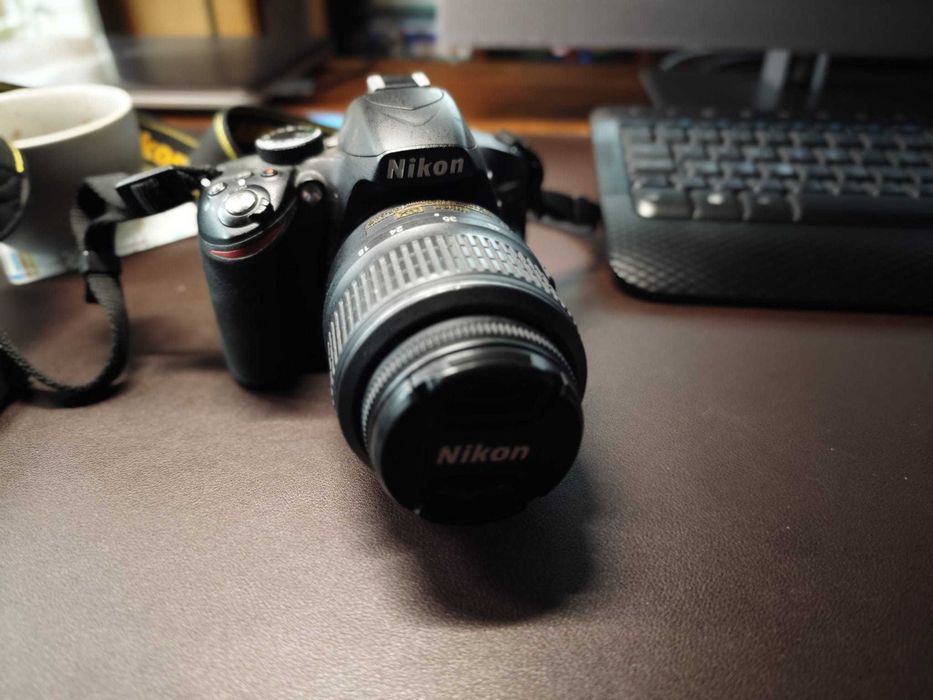 Kit Completo Nikon D3200 + 2 Lentes (18-55mm + 55-200mm) + Acessórios