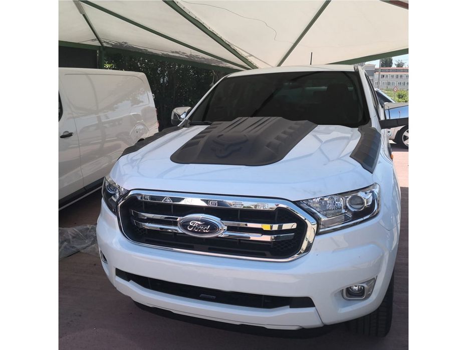Накладка на капот V2 EuroCap для Ford Ranger 2011-2022 гг. из ABS-пластика