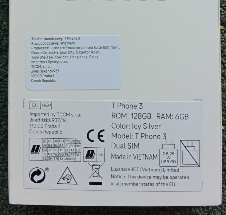T-Phone 3 6/128GB - Jak Nowy