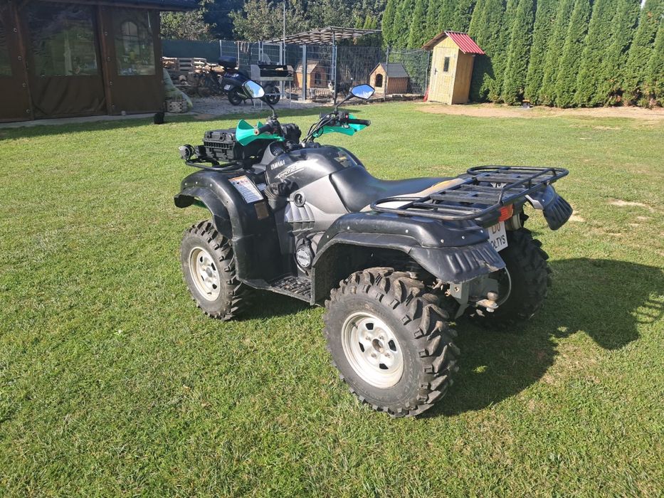 Yamaha grizzly 660 Doposażony, nowe opony, pług,