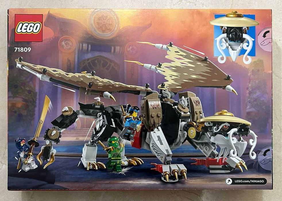 Lego Ninjago 71809 - Egalt the Master Dragon (Novo e selado)(descontinuado)