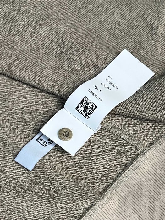 Зіп худи Stone Island бежевий гост ghost кофта зип стон айленд зипка