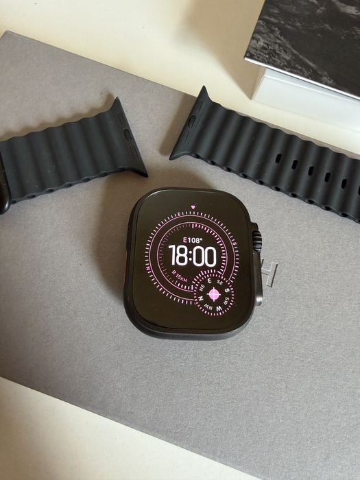 Bateria 100% Apple Watch Ultra 2 49mm Black Titanium Jak Nowy