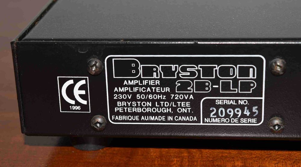 Amplificador Bryston