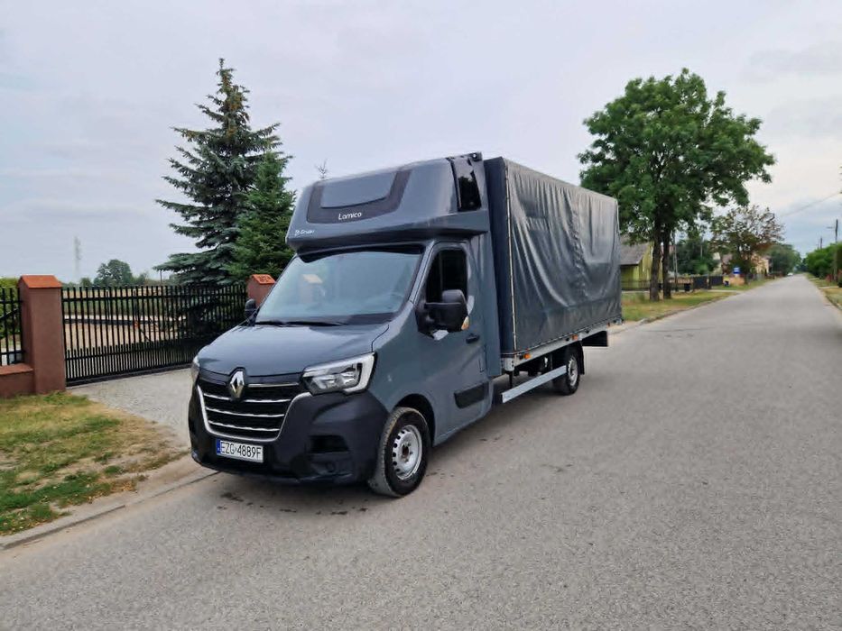 Renault Master Plandeka 10 EP Szara Klimatyzacja Maly Przebieg